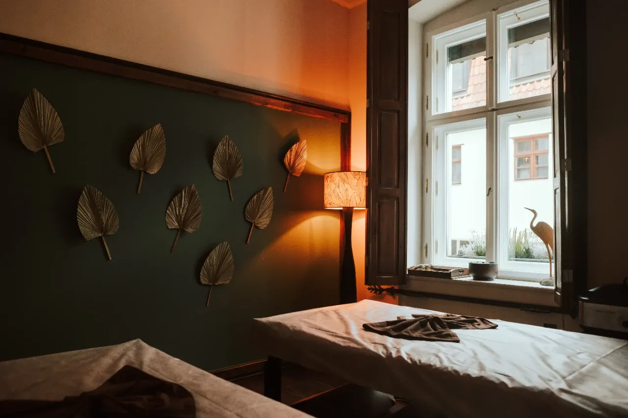 Salon masażu Beauty Essence – przytulne wnętrze do zabiegów relaksacyjnych